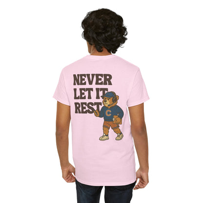 The "Never Let It Rest - Coach Bear Johnson" Tee