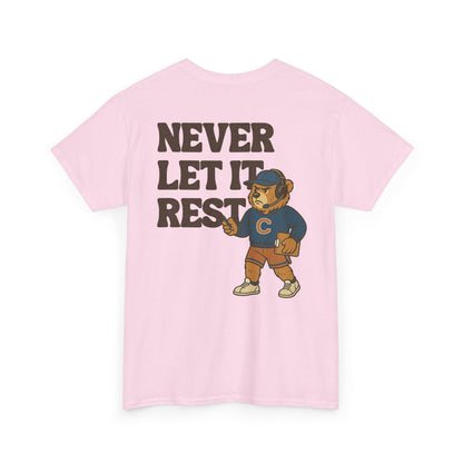 The "Never Let It Rest - Coach Bear Johnson" Tee