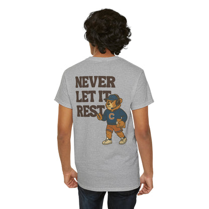 The "Never Let It Rest - Coach Bear Johnson" Tee