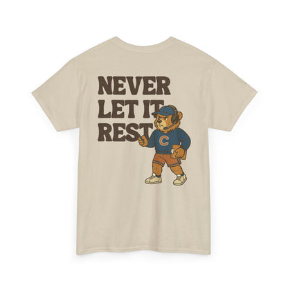 The "Never Let It Rest - Coach Bear Johnson" Tee