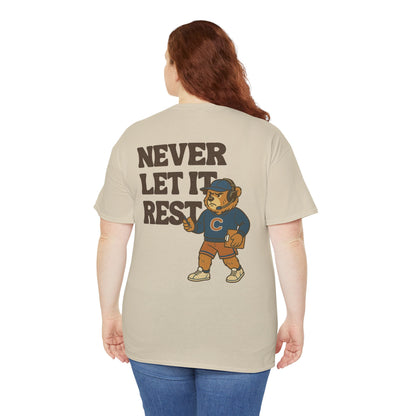 The "Never Let It Rest - Coach Bear Johnson" Tee