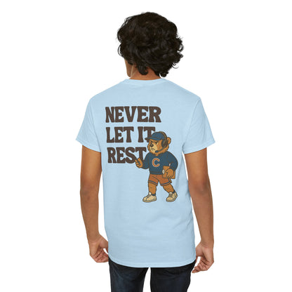 The "Never Let It Rest - Coach Bear Johnson" Tee