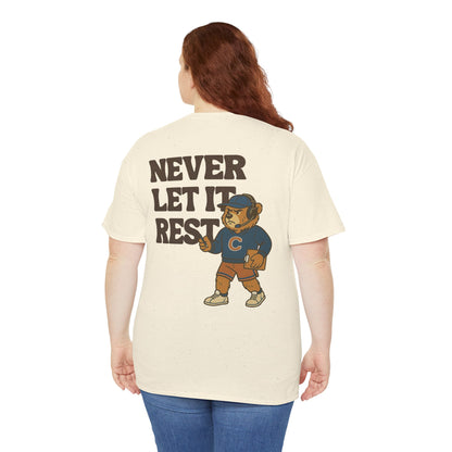 The "Never Let It Rest - Coach Bear Johnson" Tee