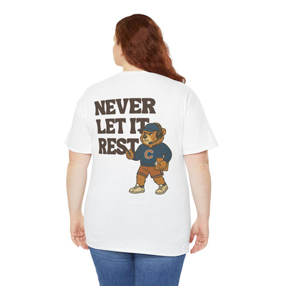 The "Never Let It Rest - Coach Bear Johnson" Tee