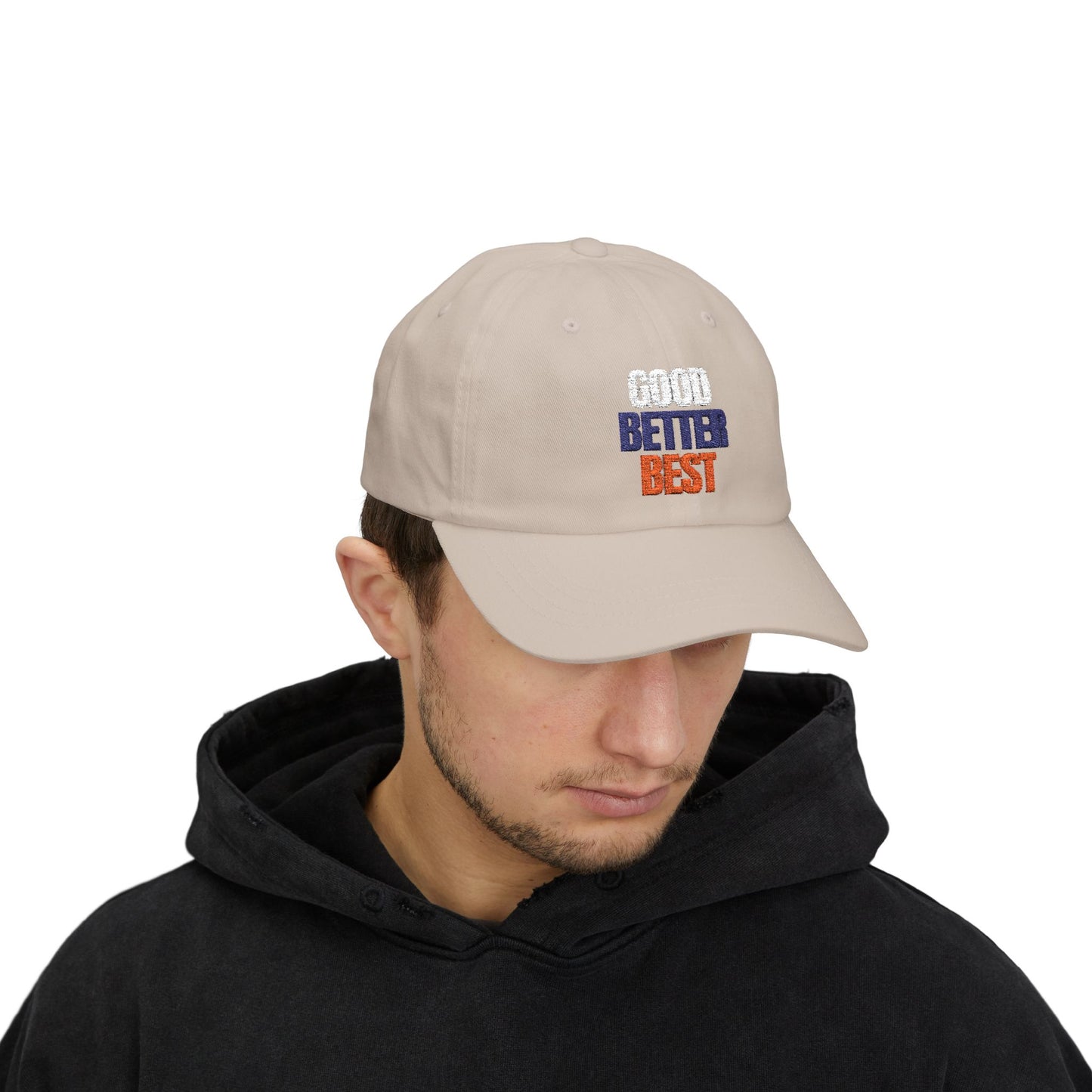 The "Good Better Best" Dad Cap